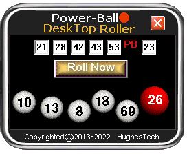 powerball numbers generator based on math.